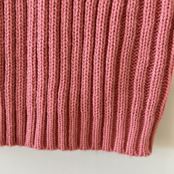 ⭐️NWT!⭐️Eloquii Elements Ribbed Knit Dusty Rose/Pink Stretchy Pull on Midi Skirt - Picture 4 of 10